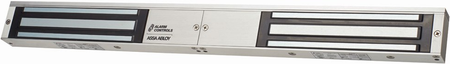600lbs, Double Magnetic Lock, 12-24VDC, UL, ULC, 628/US28 Satin Aluminum