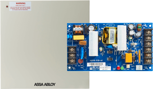 Dual Voltage Power Supply with Enclosure, 12/24VDC, 1 Amp, 1 Class 2 Output, Glass Fuse Protected, UL