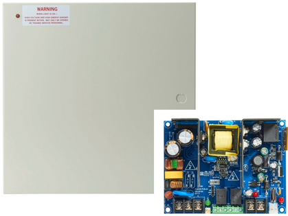 Dual Voltage Power Supply with Enclosure, 12/24VDC, 2 Amp, 1 Class 2 Output, Glass Fuse Protected, UL