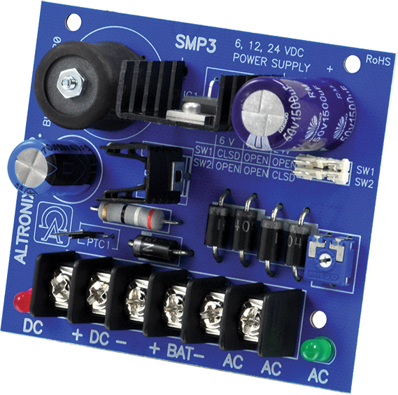 Power Supply 6/12/24VDC 2.5A