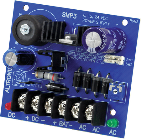 Power Supply 6/12/24VDC 2.5A