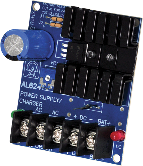 1.2A, 6/12VDC or 0.75A, 24VDC Power Sup