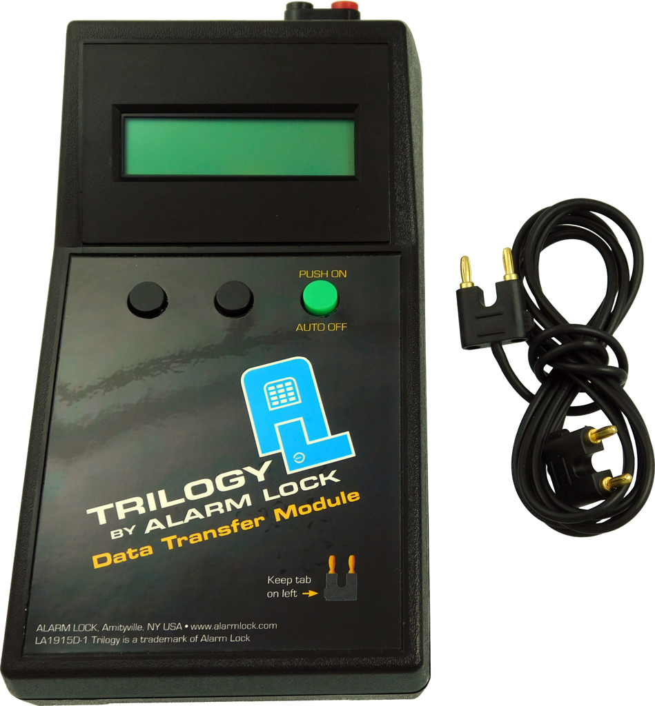 Data Transfer Module and Cable, Handheld, Transfers Data to and From PC, Holds Data for up to 200 Locks