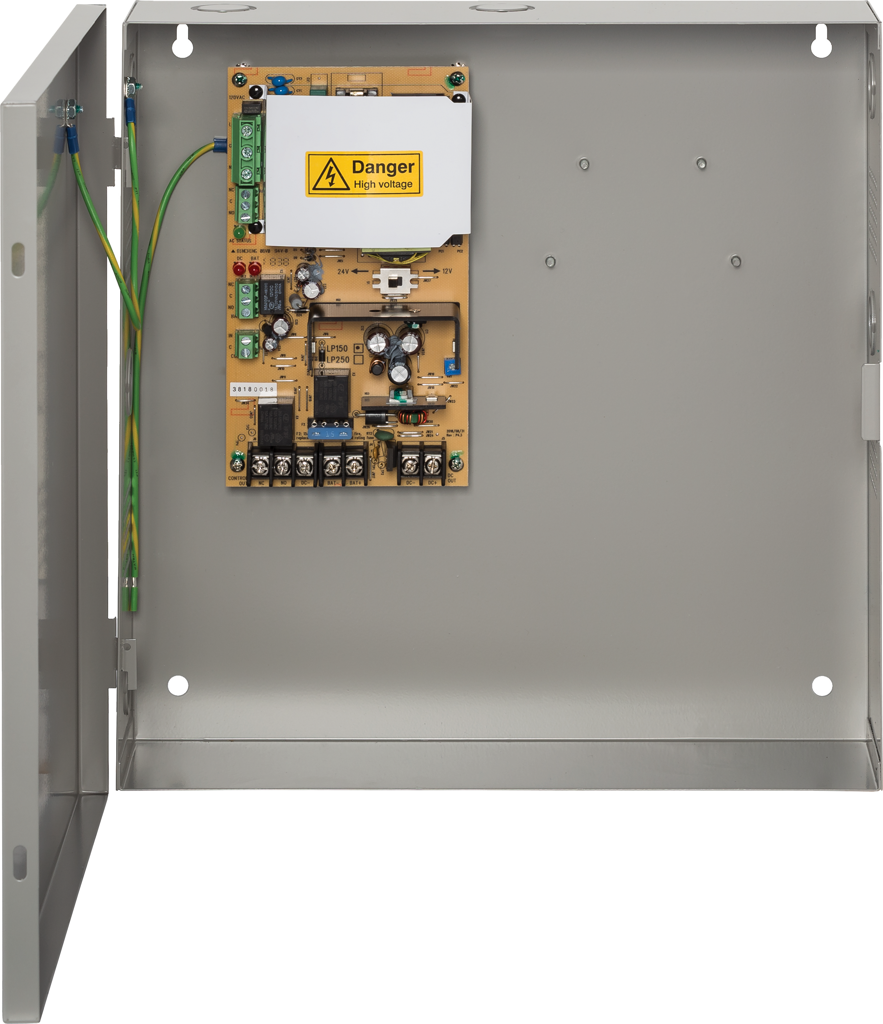 2.5A Power Supply 4 Output Relay w/ Enclosure
