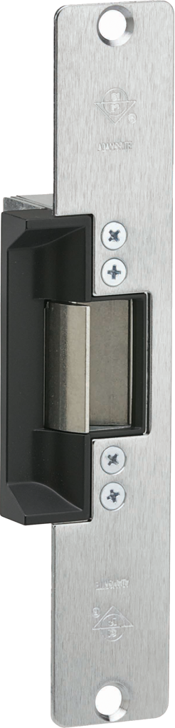 Electric Strike 24VDC Fail Secure (FSE), (Field Reversible to FS), Radius Corner (RC), 1-1/4in x 6-7/8in Faceplate, 628/US28 Aluminum Clear Anodized