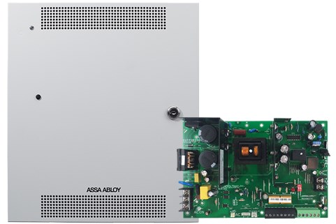 Dual-Voltage Power Supply with Enclosure, 12/24VDC, 6 Amp, 1 Class 2 Output, ATM Fuse Protected, UL