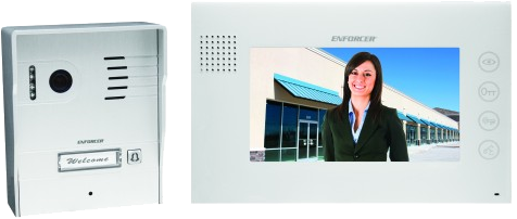 Hands-Free Color Video Door Phone Set