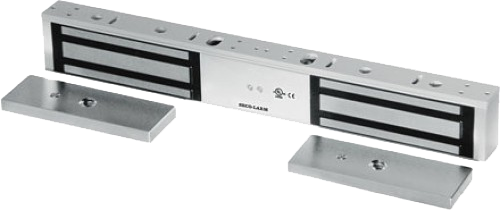 1200lbs Double Maglock 12/24VDC, Status LED, Bond Sensor, UL
