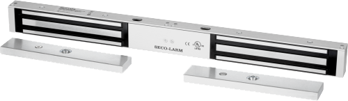 600lbs Double Maglock 12/24VDC, Status LED, Bond Sensor, UL