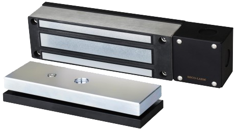 1200lbs Gate Maglock Face-Mount 12/24VDC, Weldable, Indoor/Outdoor, Weld or Bolt Directly to Gate
