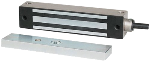600lbs Gate Maglock Face/Surface Mount 12/24VDC, Weldable, Indoor/Outdoor, Sliding or Swinging Gate