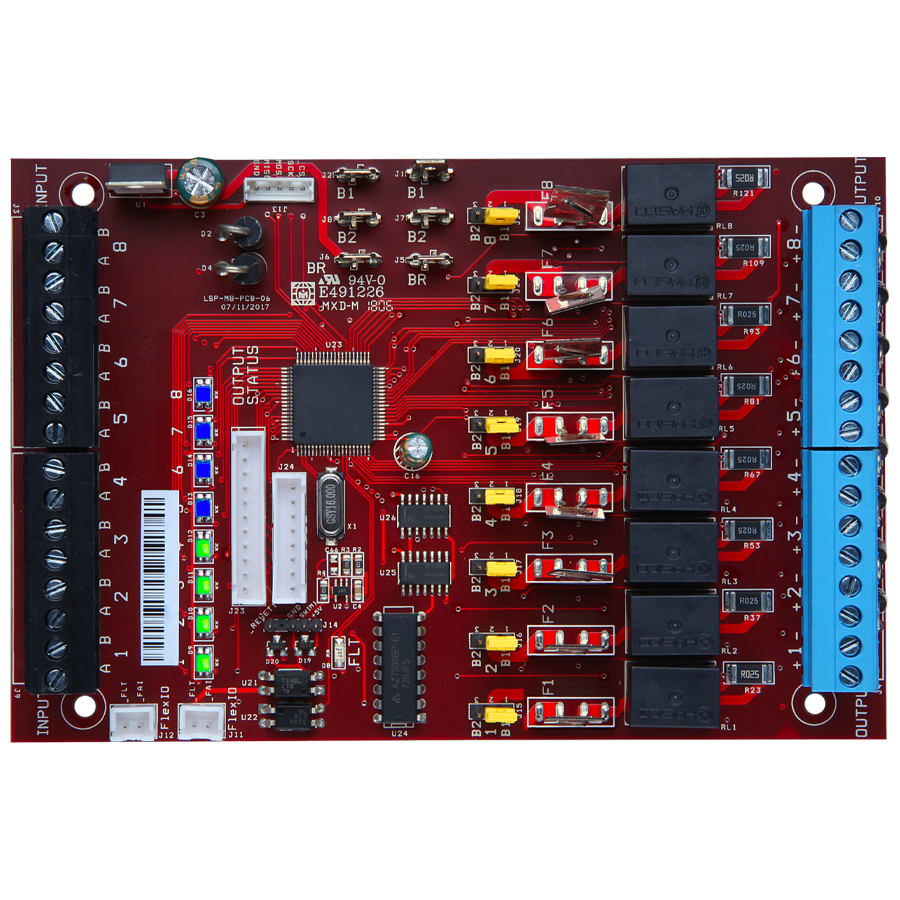 8 Output Managed Lock Distribution Module, Class 2 Power Limited, Required by Code for Oregon and Washington