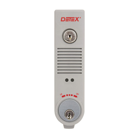 Gray Surface Weatherized Exit Alarm, Doo