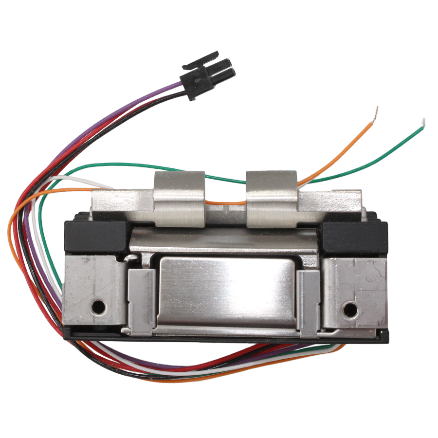Electric Strike 12/24VDC/VAC, FS/FSE, No Frame Cutting, Latch Bolt Monitoring, Cylindrical Latches Max 5/8in Throw, Includes 801 and 801A Faceplates (4-7/8in x 1-1/4in), 630/US32D Stainless Steel