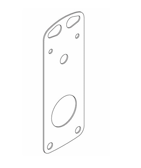 Schlage 23458599 Exterior Shim Plate for Narrow Doors - AD & CO Ser