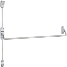 Von Duprin 8827EO Surface Vertical Rod (SVR) Trapeze Style Cross Bar Exit Device
