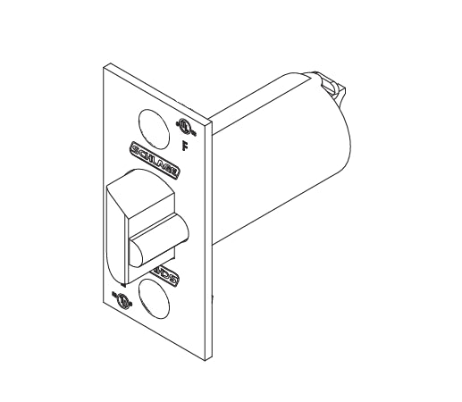 Schlage 47273623 Deadlatch 2-3/8in