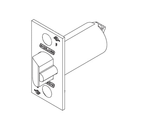 Schlage 47273623 Deadlatch 2-3/8in