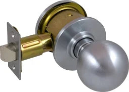 Schlage A25-ORB-626 2-3/4 BS T-STRIKE - Grade 2 Exit Orbit Knob, 2-3/4 Backset (11-096)