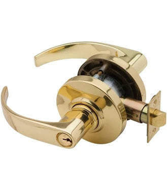 Schlage AL70-PD-NEP-605 - Classroom Neptune Lever, C Keyway, 2-3/4in Backset