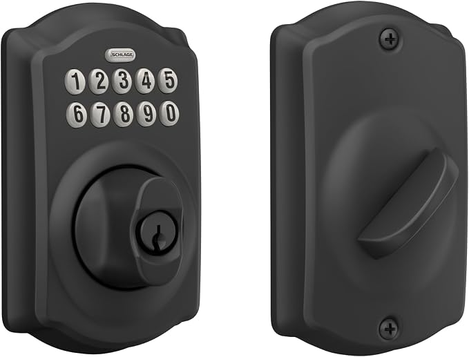 Schlage BE365 Keypad Deadbolt Camelot