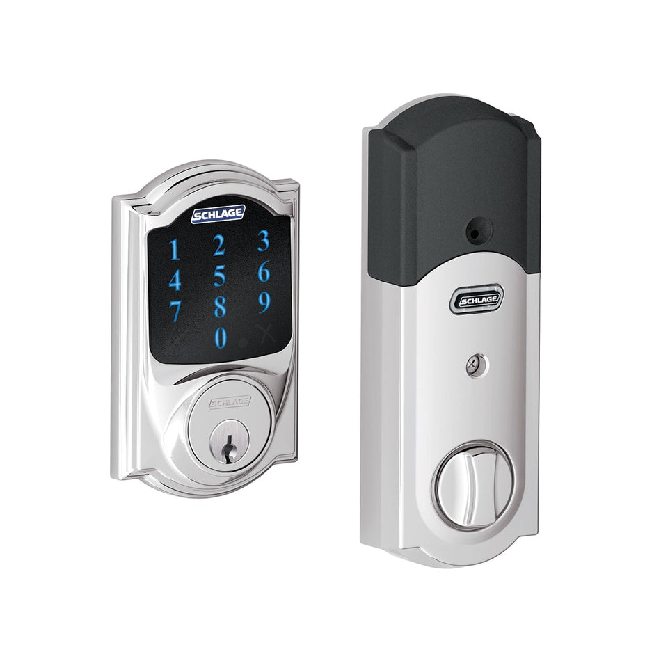 Schlage BE469ZP - Z-Wave Deadbolt — Camelot Style