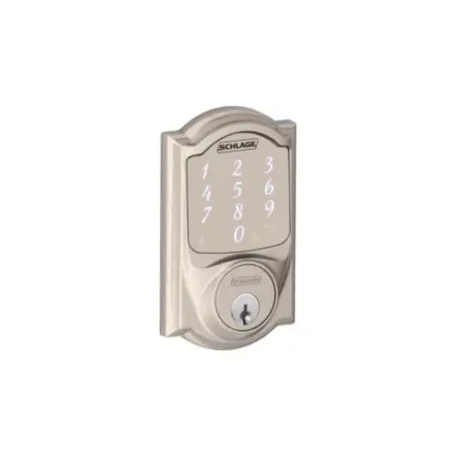 Schlage BE479AA Sense Keypad Deadbolt — Camelot Style