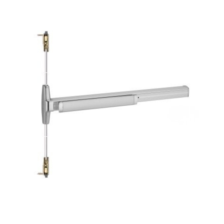 Von Duprin RX-QELA-3549A Quiet Electric Latch with Request to Exit Surface Vertical Rod (SVR) Exit Device