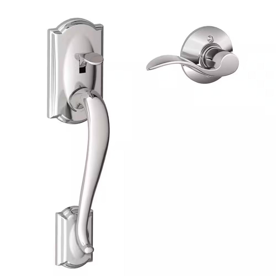 Schlage FE385 Keypad Entry Auto Lock Camelot with Plymouth Lever
