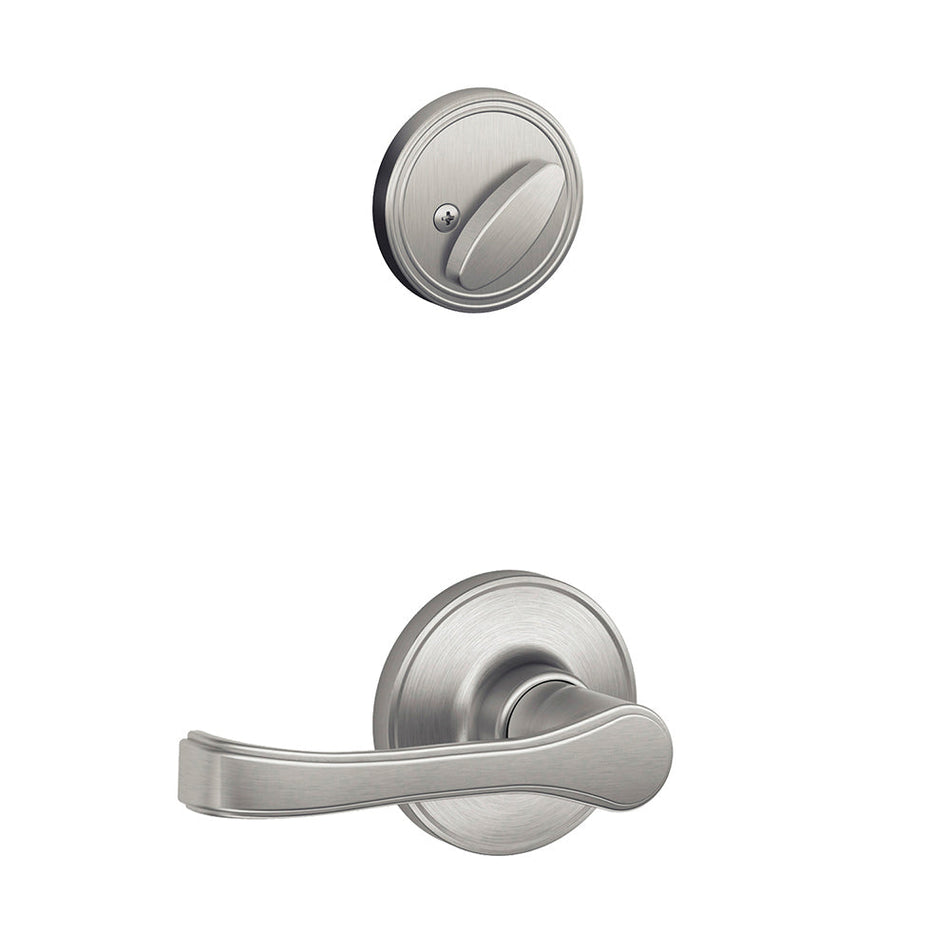 Schlage JH59-TOR-619 - Torino Inside Trim for JH58, Grade 3, 619/US15 Satin Nickel