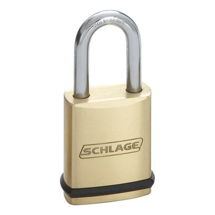 Schlage KS23D2200 Brass Padlock