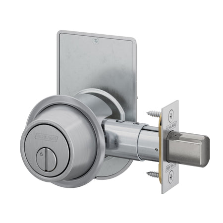 Schlage B572 Occupancy Indicator Coin Turn x T-Turn Deadbolt