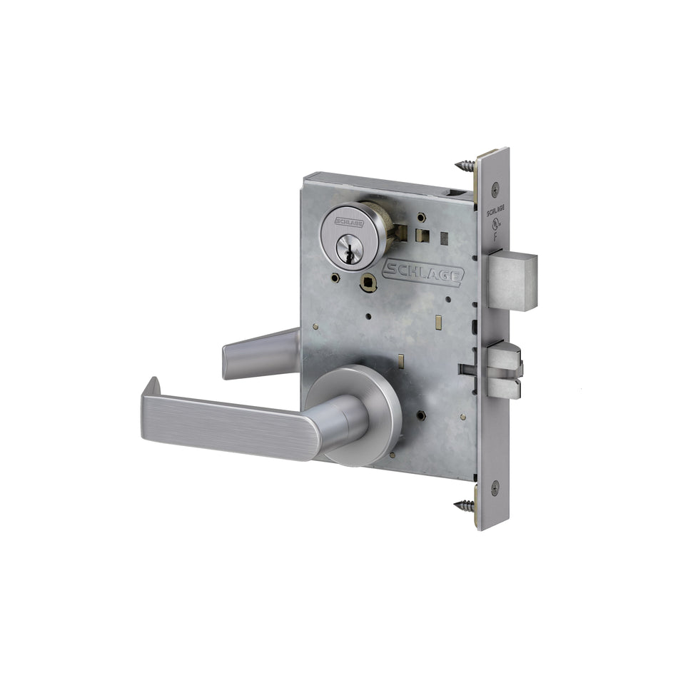 Schlage L9456 06N Corridor Mortise Lock with Deadbolt