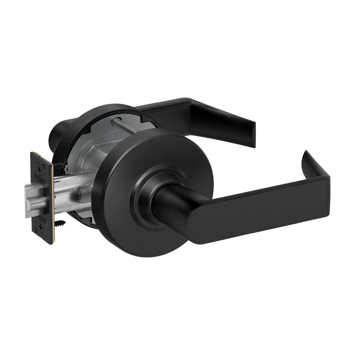 Schlage PC70-L - PC70-L-RHO-613 - Grade 1, Cylindrical Classroom Lock, Rhodes Lever