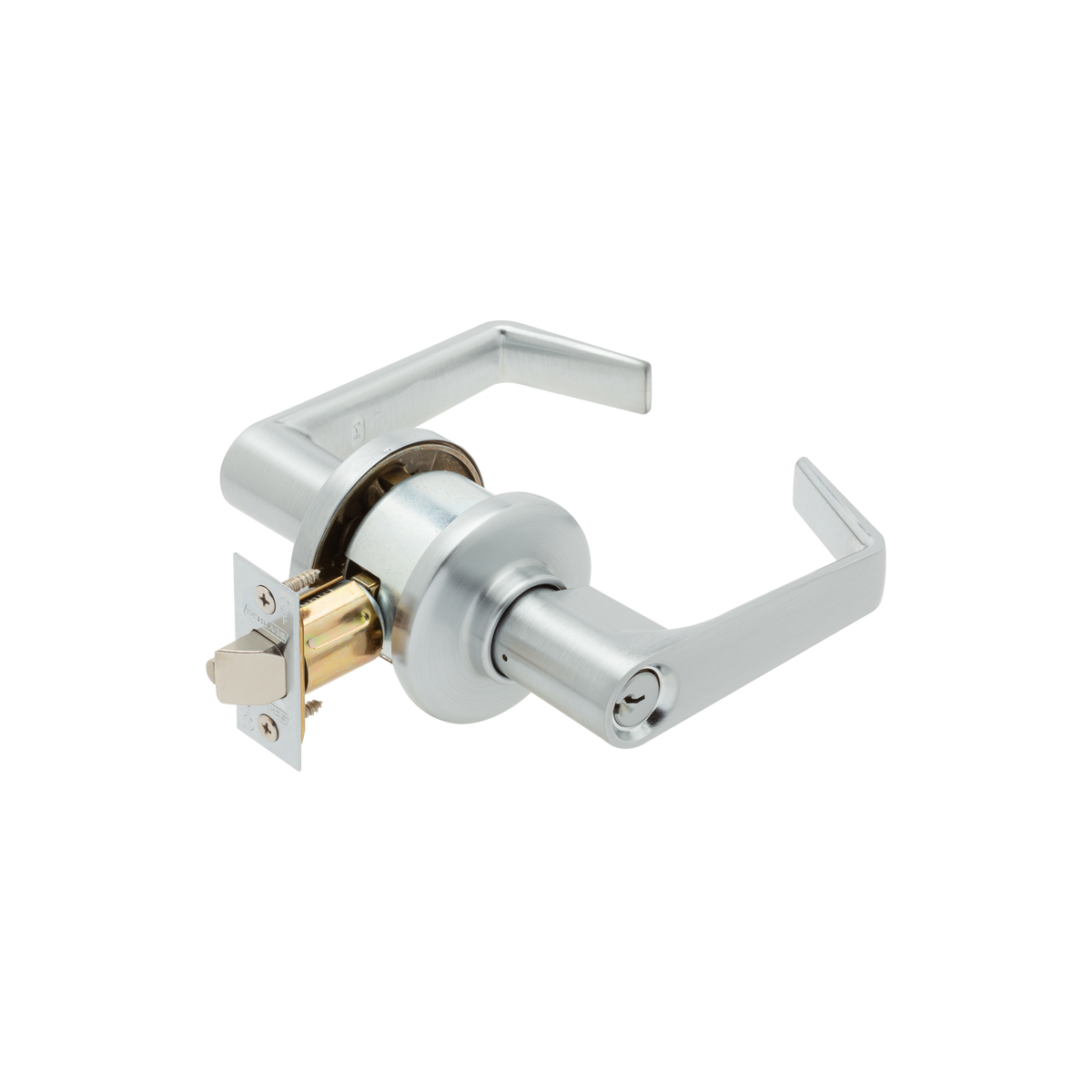 Schlage S51-PD - Entry Saturn Lever