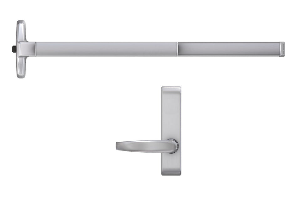 Von Duprin QELA-75L-BE-F-626-48-LHR-17 - 75 Series Narrow Stile Fire-Rated