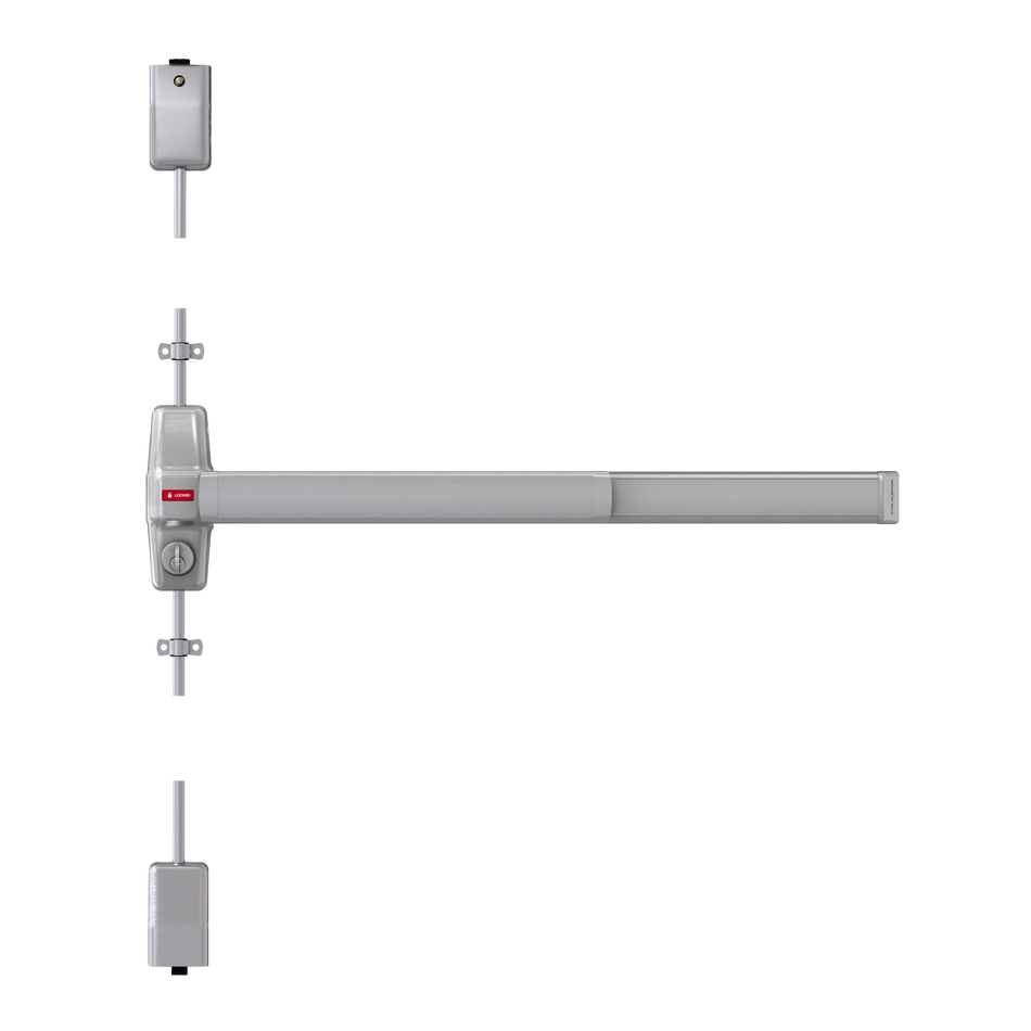 Von Duprin CD+AX-PA-9827EO Surface Vertical Rod (SVR) Smooth Exit Device