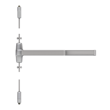 Von Duprin AX-PA-9927EO Surface Vertical Rod (SVR) Grooved Exit Device