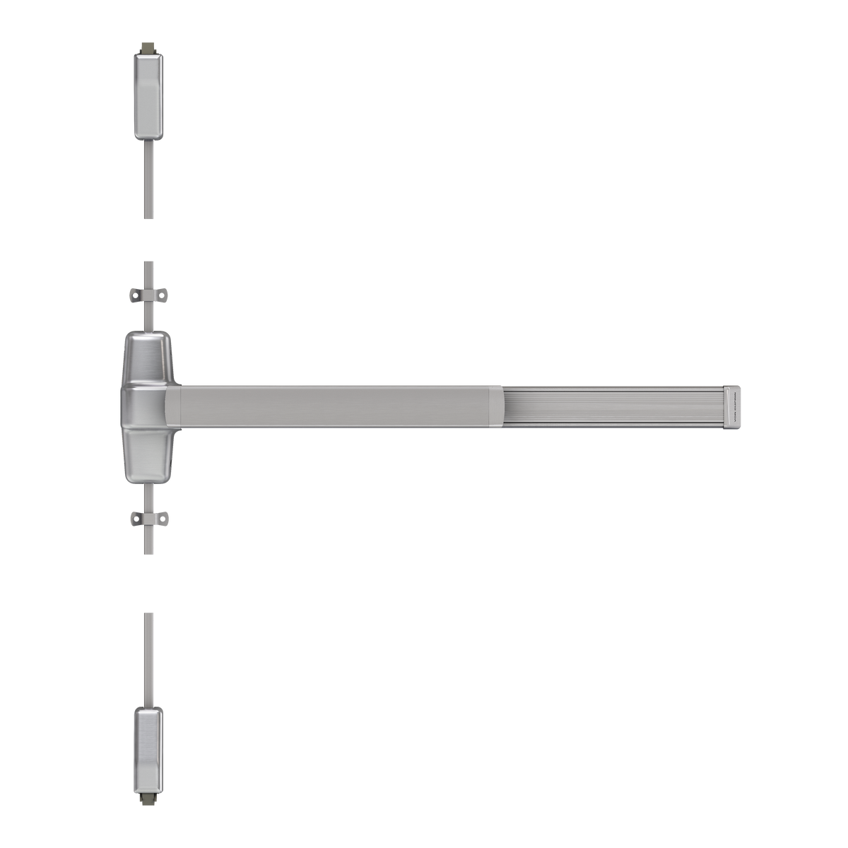 Von Duprin CXA-9927EO Chexit Delayed Surface Vertical Rod (SVR) Exit Device — Extended Variants