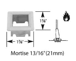 Von Duprin 304L Surface Vertical Rod (SVR) Bottom Strike -(S