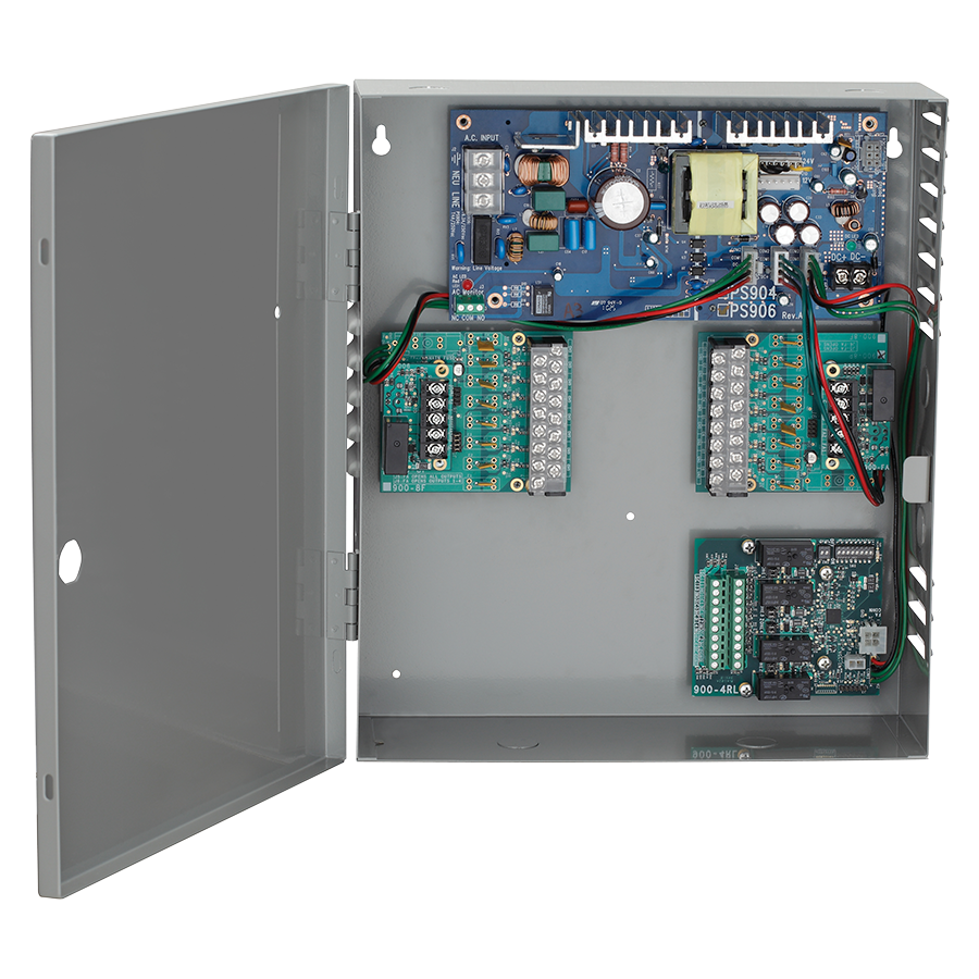 Von Duprin PS906 Base Power Supply — 6A 12/24 VDC Field Selectable